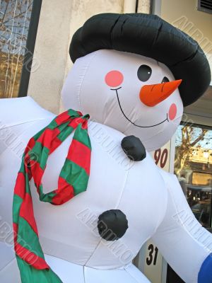 Giant snowman