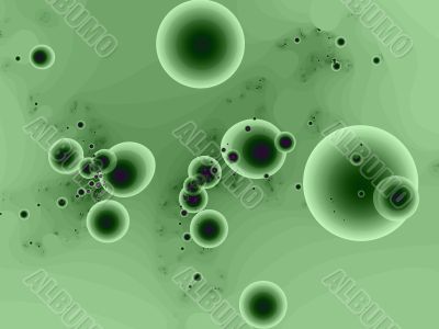 Green bubbles