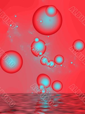 Red bubbles