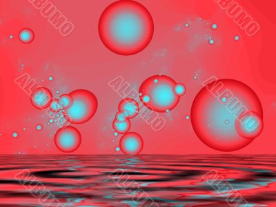 Red bubbles