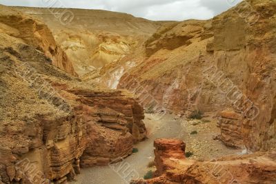 Exit from the Red canyon