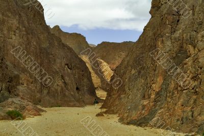 Ancient Black canyon