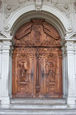 Doors of a temple.