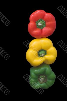 Stoplight Bell Peppers