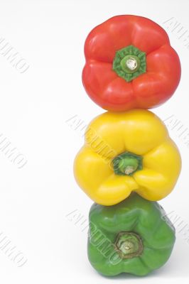 Stoplight Bell Peppers