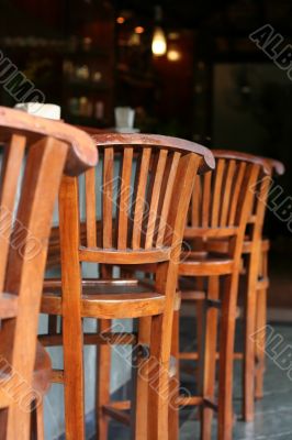 Row of chairs