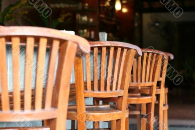 Row of chairs