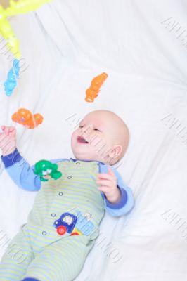 Baby playing with toys #5