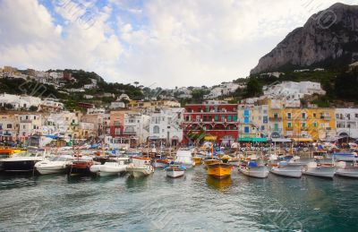 Boat on Capri island #1
