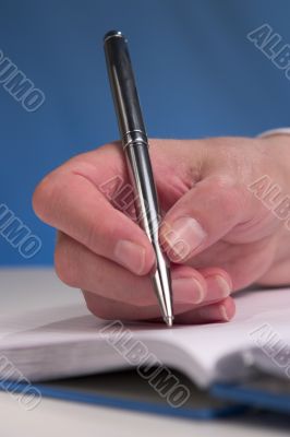 Hand writing 8