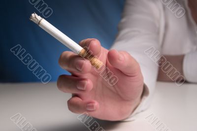Cigarette in hand 2