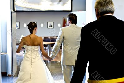 Walking away