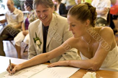 Writing down the *yes*