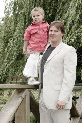Me and my son