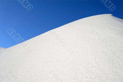 perfect snow landscape