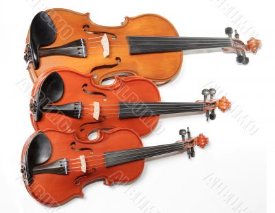 Three violins