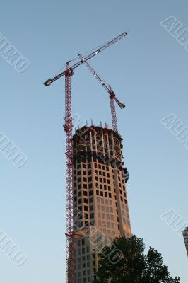 Construction at Dawn