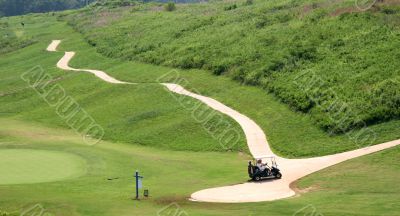 Players on the Course
