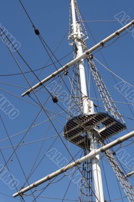 Mast of ship
