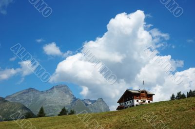 mountain lodge