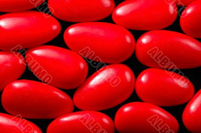 Red candies