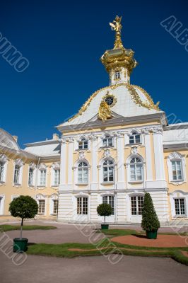 Peterhof Palace in St. Petersburg.