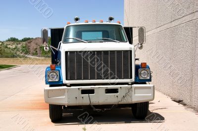 Flat Bed Truck Front