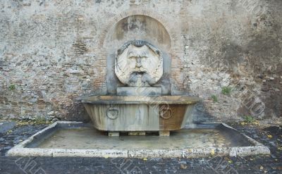 roman fountain