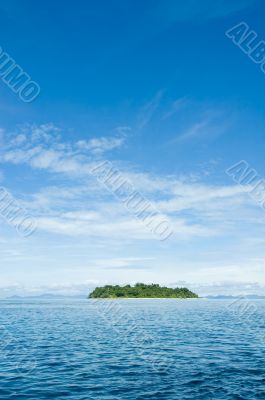 tropical island