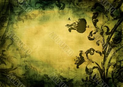 grunge frame