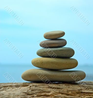 Pebble stack