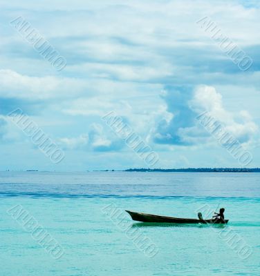 sea gypsies children kayaking