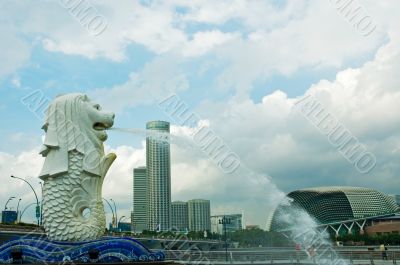 Statue of Merlion, Singapore