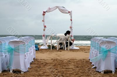 beach weding