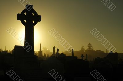 cemetery cross