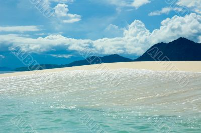 tropical island