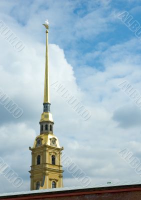 Peter and Paul fortress, the symbol of Saint Petersburg, Russia