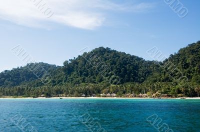 tropical resort