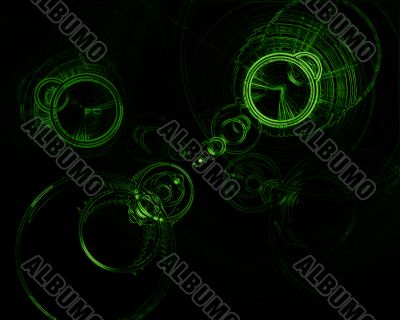 green abstract
