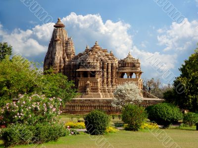Khajuraho temple. India