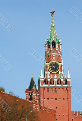 Spasskaya tower of the Kremlin