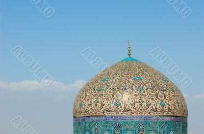 Dome of Sheikh Lotf Allah Mosque, Isfahan, Iran
