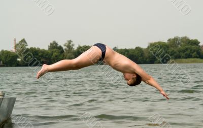 boy jumps