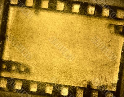 grunge film frame