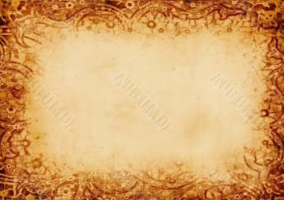 grunge frame