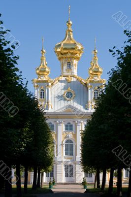 Peterhof Palace in St. Petersburg.