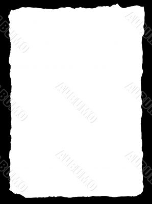 burnt photo frame