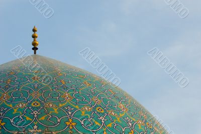 Dome of Imam Mosque, Isfahan, Iran