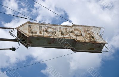 Liquor Sign