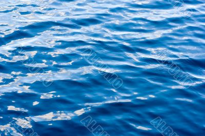 deep blue water texture